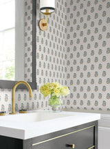 Antonina Vella Sylvie Aegean & Mink Wallpaper