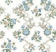 Antonina Vella Genevieve Blue & Green Wallpaper