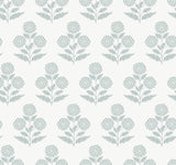 Antonina Vella Souci Pale Blue Wallpaper