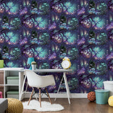 Brewster Home Fashions Arthouse Arthouse Oleda Dark Blue Wallpaper