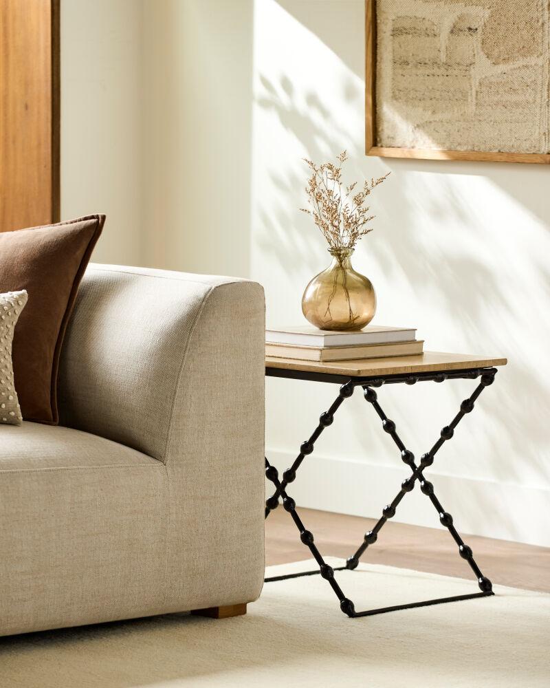 Surya Ando ANDO-002 21"H x 20"W x 18"D Accent Table