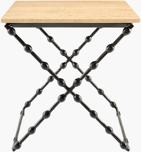 Surya Ando ANDO-002 21"H x 20"W x 18"D Accent Table