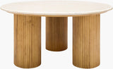 Surya Basilia BSLA-004 17"H x 35"W x 35"D Accent Table