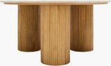 Surya Basilia BSLA-004 17"H x 35"W x 35"D Accent Table