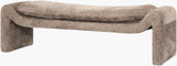 Surya Cascadia CASD-003 18"H x 60"W x 18"D Bench/Ottoman/Stool