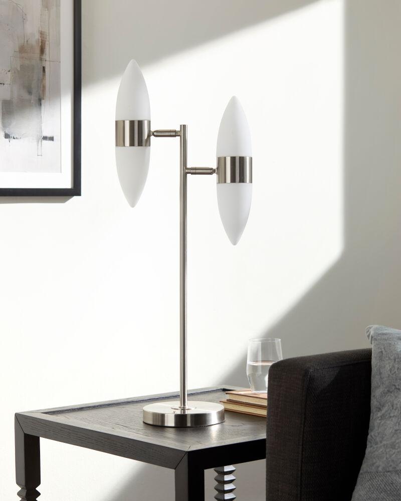 Livabliss Decize DCZ-001 28"H x 6"W x 11"D Table Lighting