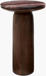 Surya Edra EDRA-001 23"H x 14"W x 14"D Accent Table