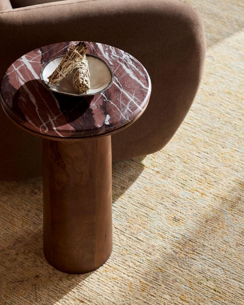 Surya Edra EDRA-001 23"H x 14"W x 14"D Accent Table