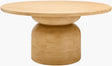 Surya Koben KOBN-008 30"H x 60"W x 60"D; 60"H x 85"W x 60"D Dining Table/Seating