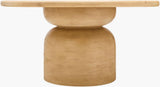 Surya Koben KOBN-008 30"H x 60"W x 60"D; 60"H x 85"W x 60"D Dining Table/Seating