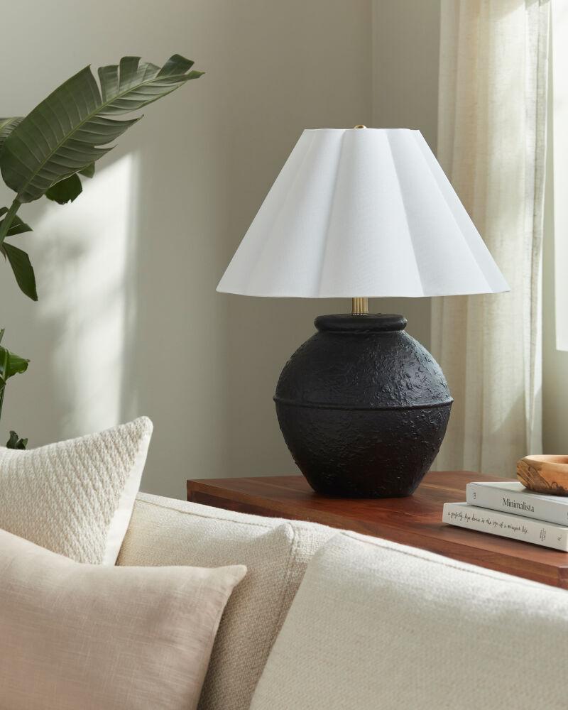 Livabliss Katsuo KSO-002 25"H x 18"W x 18"D Table Lighting