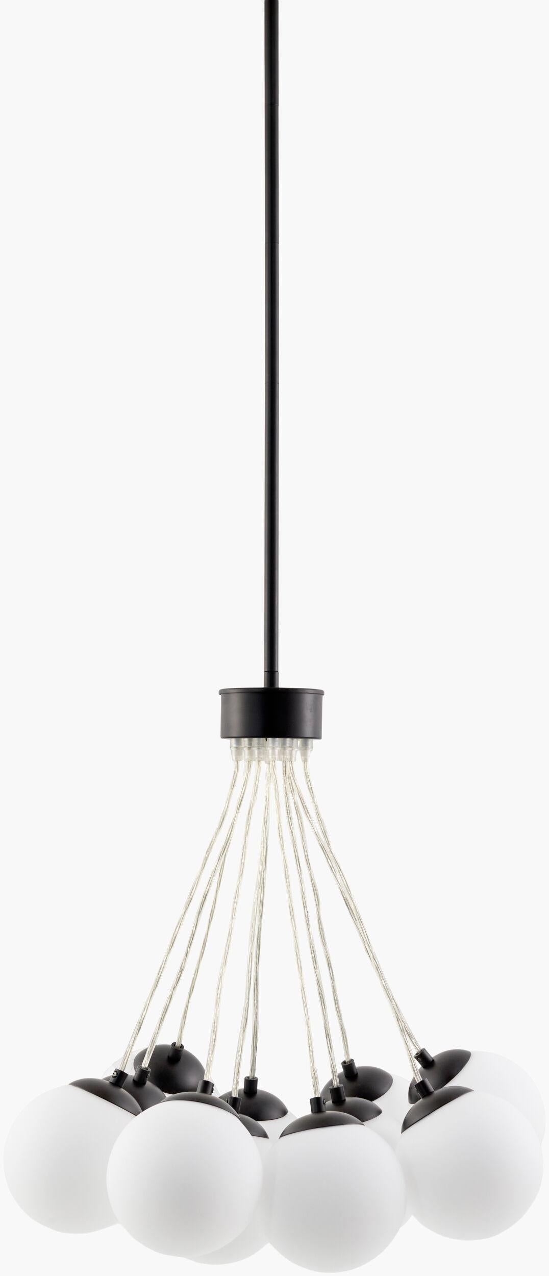 Surya Liora LIO-009 23"L x 23"W x 21"H Ceiling Lighting