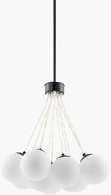 Surya Liora LIO-009 23"L x 23"W x 21"H Ceiling Lighting