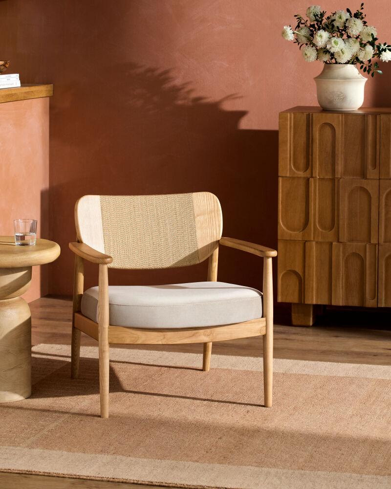 Surya Meera MERA-001 28"H x 26"W x 27"D Accent Chair