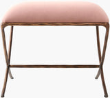Surya Misho MISO-001 19"H x 21"W x 21"D Bench/Ottoman/Stool