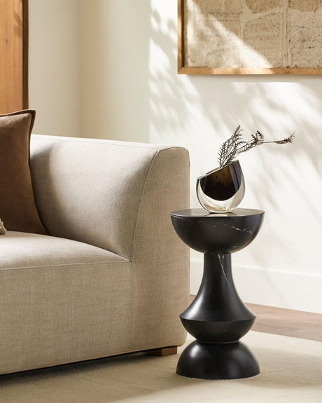 Surya Sheena SHEN-002 20"H x 12"W x 12"D Accent Table