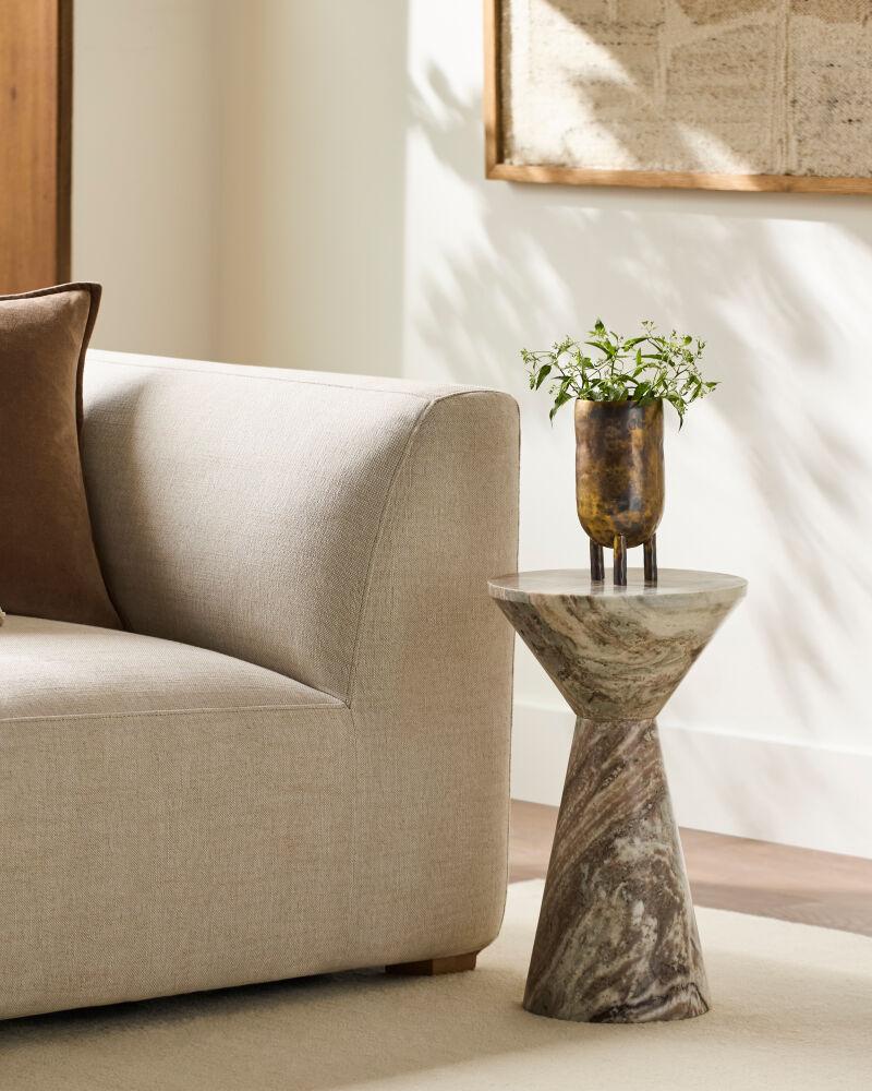 Surya Sonusha SONU-001 20"H x 12"W x 12"D Accent Table