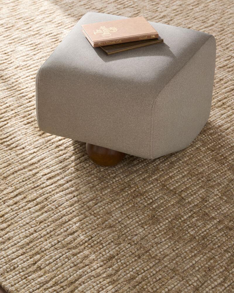 Surya Veda VEDA-001 16"H x 21"W x 21"D Bench/Ottoman/Stool