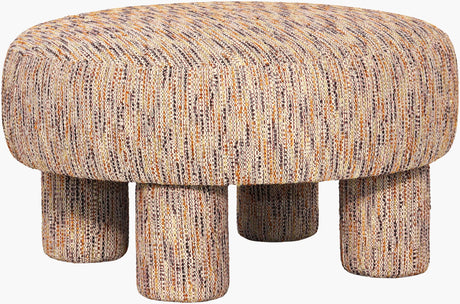Surya Welly WLE-003 18"H x 31"W x 31"D Bench/Ottoman/Stool