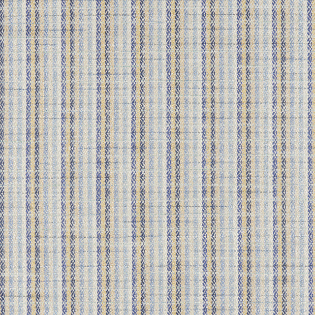 Brunschwig & Fils MORET WEAVE BLUE/GOLD Upholstery Fabric