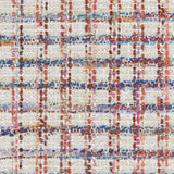 Brunschwig & Fils LEROUX WEAVE RED/BLUE Upholstery Fabric