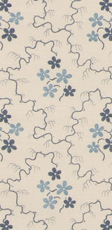 G P & J Baker POSY BLUE Fabric