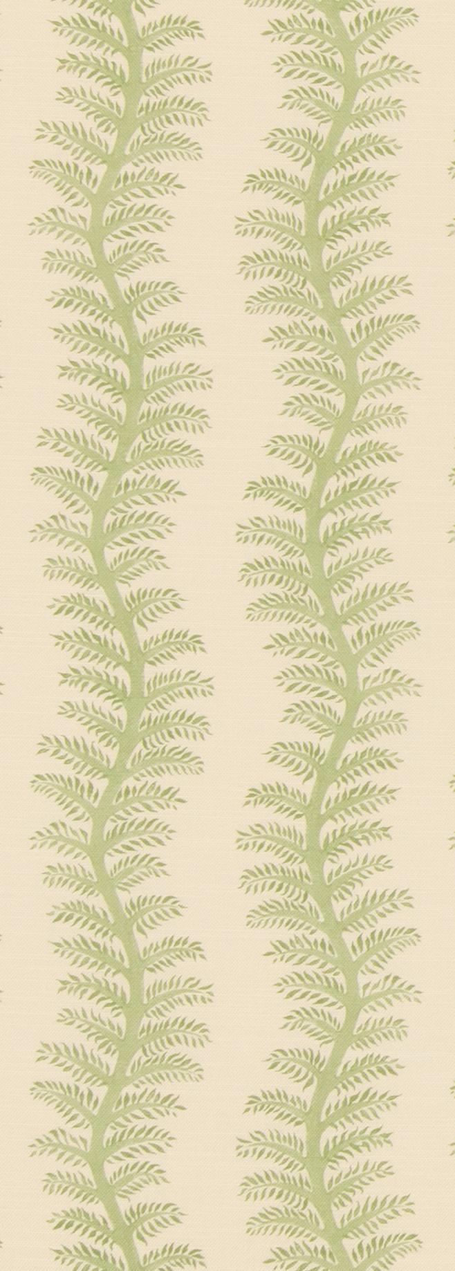 G P & J Baker TETBURY STRIPE LEAF GREEN Fabric