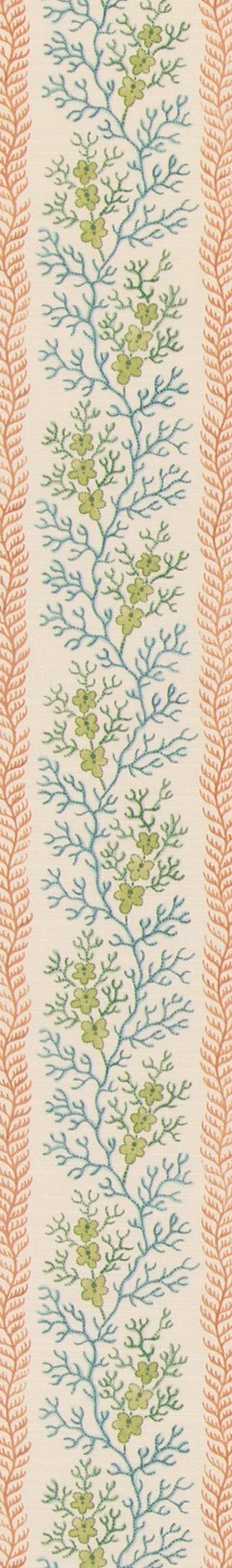 G P & J Baker SYMINGTON TEAL/RED Fabric