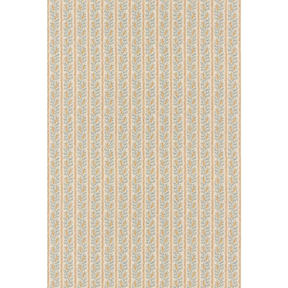 G P & J Baker SYMINGTON OCHRE/BLUE Fabric