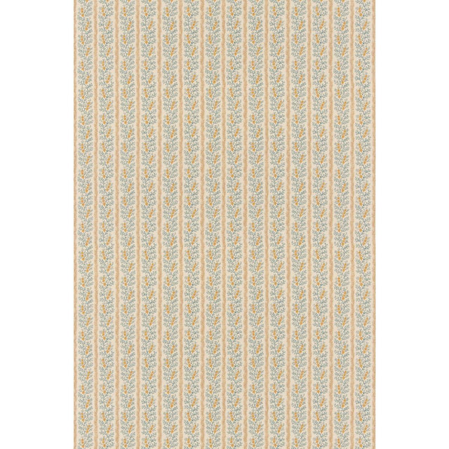 G P & J Baker SYMINGTON OCHRE/BLUE Fabric