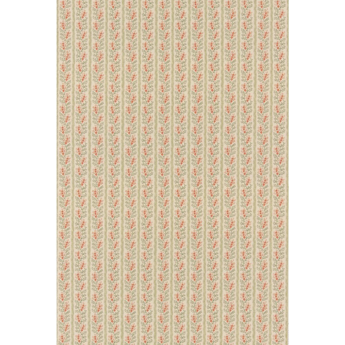 G P & J Baker SYMINGTON GREEN/RED Fabric