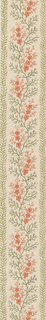 G P & J Baker SYMINGTON GREEN/RED Fabric