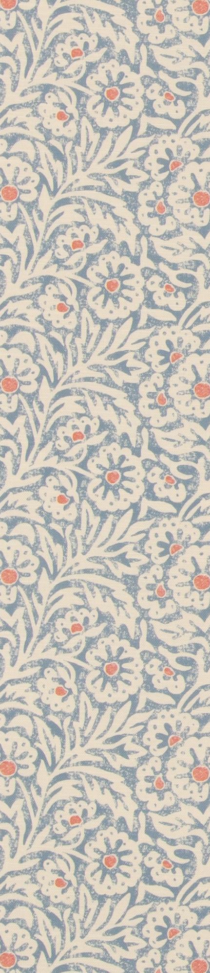 G P & J Baker FLOWER PATCH BLUE Fabric