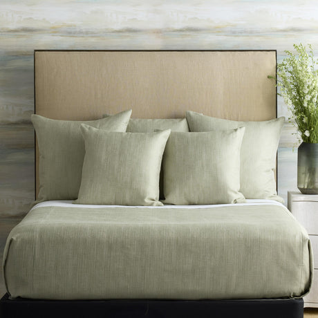 Ann Gish sage Queen Lamina Coverlet