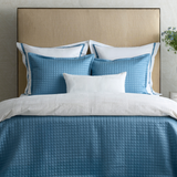 Ann Gish Blue Queen Ready-to-Bed 2.0 Quilted Coverlet