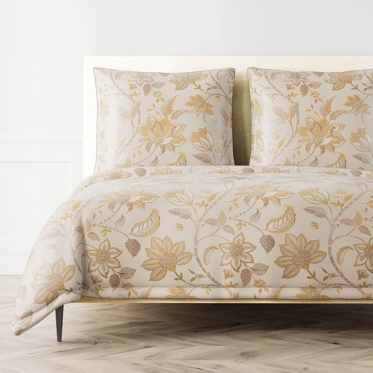 Ann Gish Gold/Pumice King Bramshill Duvet