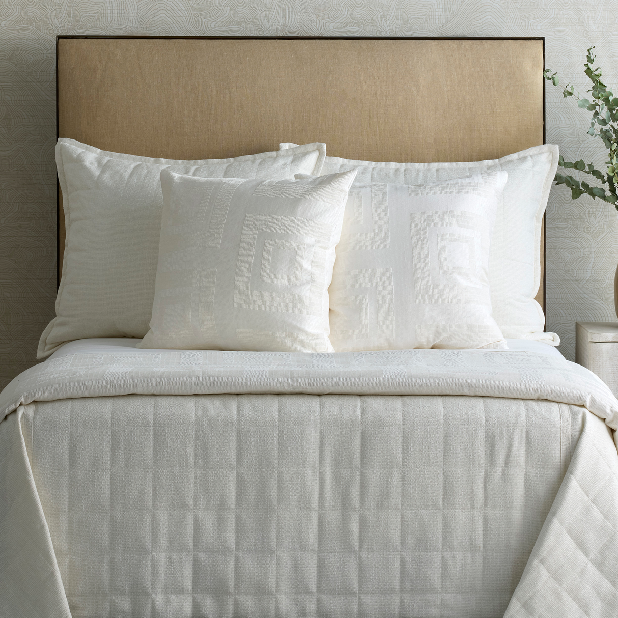 Ann Gish Bone Queen Piastrella Duvet