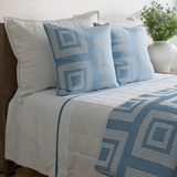 Ann Gish Blue Queen Piastrella Duvet