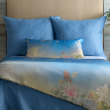 Ann Gish Mist 36x16 Asagao Pillow