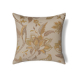 Ann Gish Gold/Pumice 24x24 Bramshill Pillow