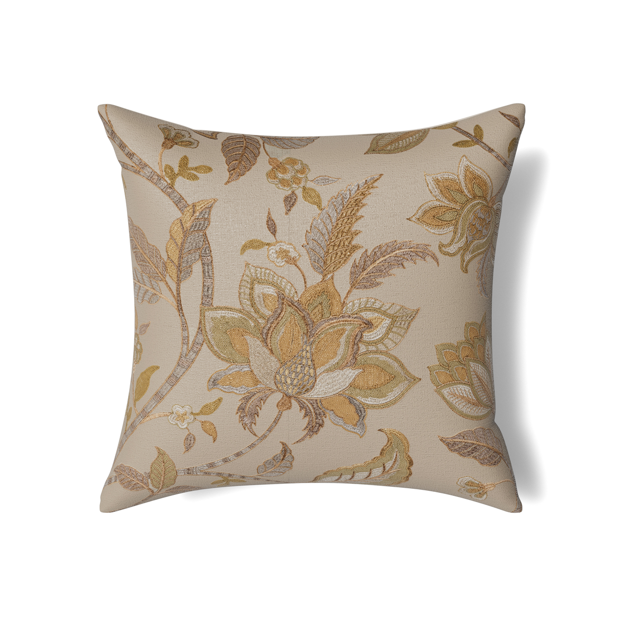 Ann Gish Gold/Pumice 24x24 Bramshill Pillow