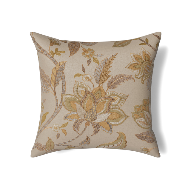 Ann Gish Gold/Pumice 24x24 Bramshill Pillow