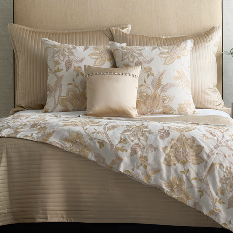 Ann Gish Gold/Pumice 24x24 Bramshill Pillow