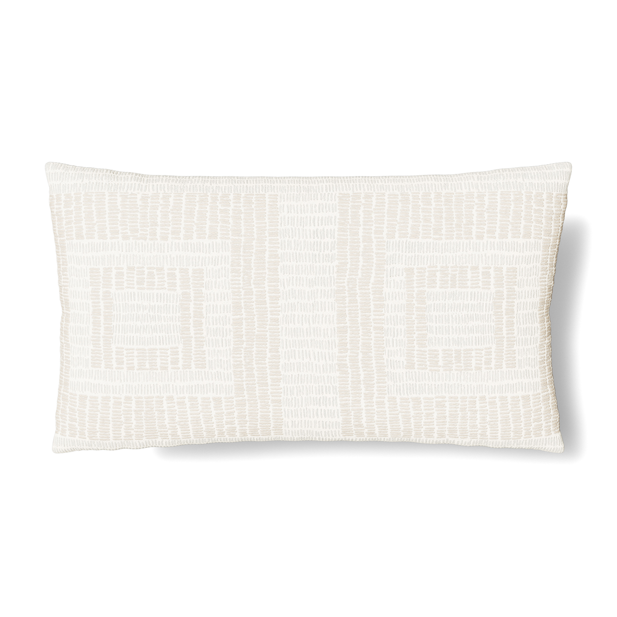 Ann Gish Bone 26x13 Piastrella Pillow