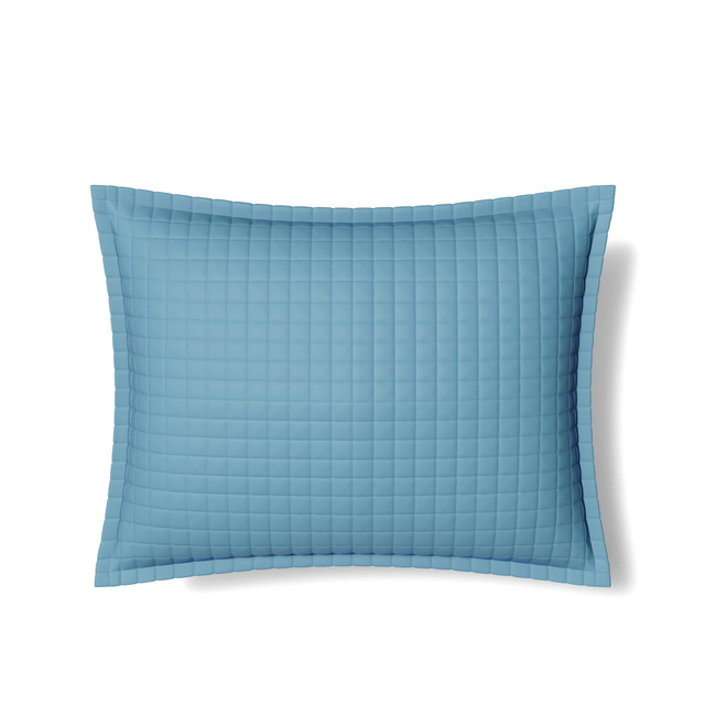 Ann Gish Blue Standard Ready-to-Bed 2.0 Quilted Sham