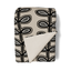 Ann Gish Natural/Charcoal 96x50 Fellini Throw
