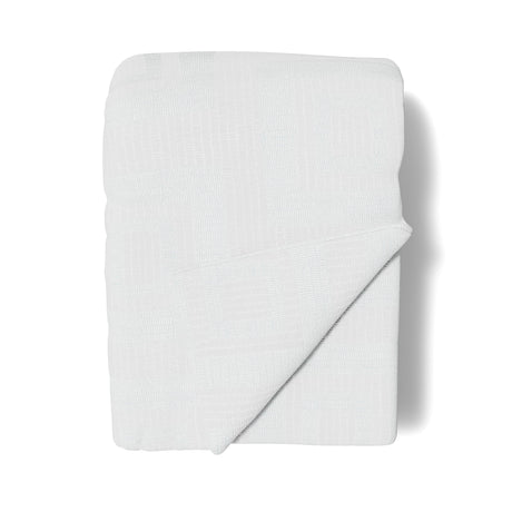 Ann Gish white 96x50 Piastrella Throw