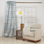Ann Gish Blue 50x108 Serenity Curtain Panel