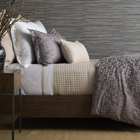 Ann Gish mocha Queen Antilles Duvet Set