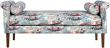 Surya Aneesa ANES-003 25"H x 60"W x 26"D Bench/Ottoman/Stool